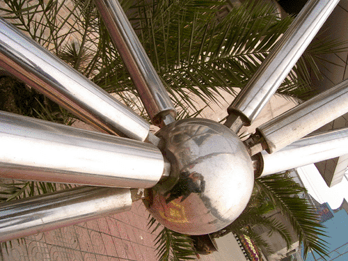 辉县不锈钢螺栓球网架